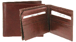 NC9 Brown Leather Note Case With Extra Card Space